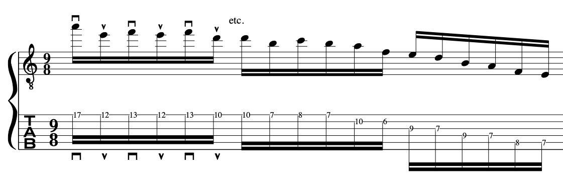 hexatonic-guitar-exercises-alternate-picking-examples